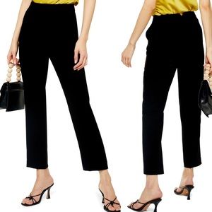 Topshop Straight Leg Cigarette Pants